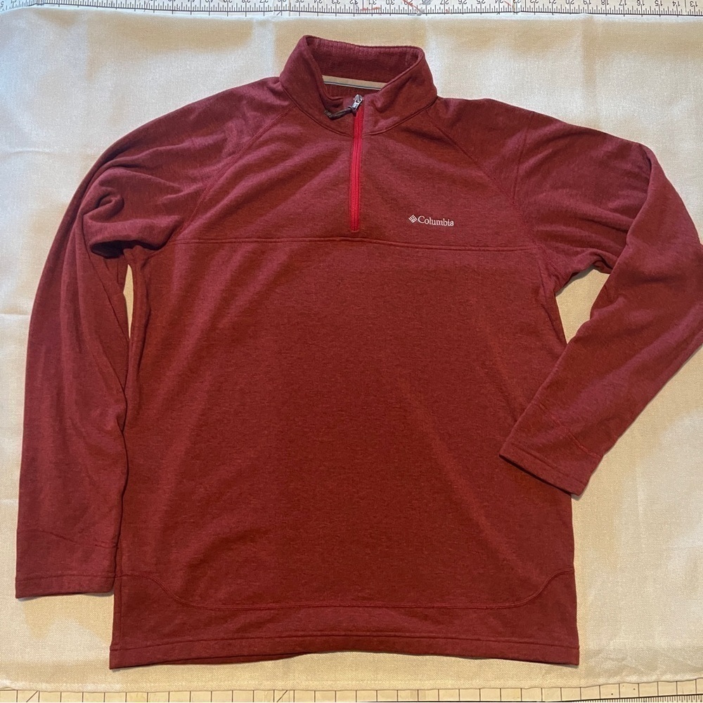 Columbia Columbia Men's Hart Mountain II Sueded Fleece Half Zip | Red Jasper | L